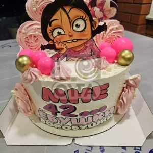 Изображение торта на День рождения 42-летие