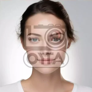 Изображение девушка шатенка портрет