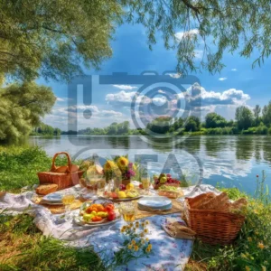 Сказочный пикник у реки
