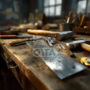 Верстак с инструментами