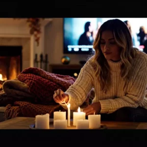 Девушка и осень