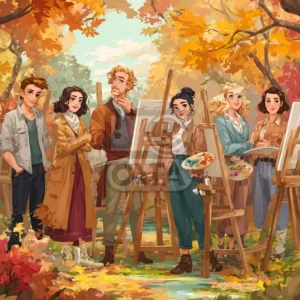 Картина, представленная на фотографии, демонстрирует радость созидания и коллективное вдохновение, характерное для таких встреч. Общение между художниками обогащает их опыт, стимулирует воображение и даёт толчок к созданию уникальных произведений искусства. Образ осени в творчестве мастеров приобретает особенную глубину и чувственность, становясь мощным катализатором вдохновения. Такая работа интересна широкому кругу зрителей, включая коллекционеров картин, преподавателей искусств и студентов художественных школ Картина, представленная на фотографии, демонстрирует радость созидания и коллективное вдохновение, характерное для таких встреч. Общение между художниками обогащает их опыт, стимулирует воображение и даёт толчок к созданию уникальных произведений искусства. Образ осени в творчестве мастеров приобретает особенную глубину и чувственность, становясь мощным катализатором вдохновения. Такая работа интересна широкому кругу зрителей, включая коллекционеров картин, преподавателей искусств и студентов художественных школ